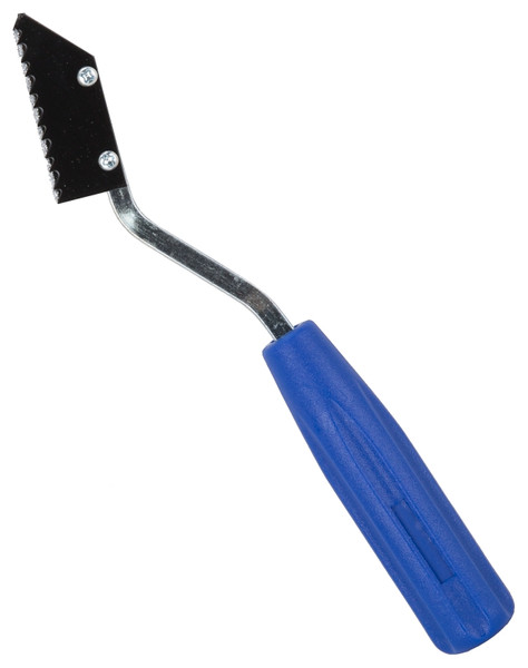 Vulcan 17122-3L Grout Remover Handle, Handle (Plastic), Blade (Steel/Tungsten Carbide), Blue (Handle), Metallic (Blade) [SKU: ORG9602616]