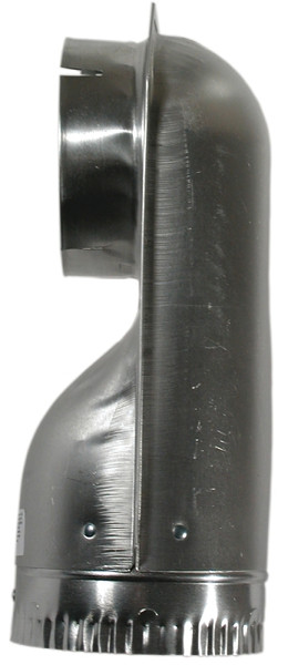 BUILDER'S BEST SAF-T-DUCT 010155 Offset Elbow, 4.2 in Connection, Male x Female Thread, Aluminum [SKU: ORG8667669]