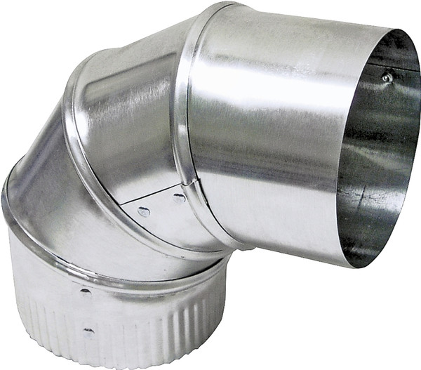 Lambro 2300 Vent Elbow, 3 in Connection, 26 Gauge, Aluminum [SKU: ORG6177414]