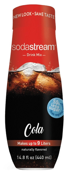 Sodastream 1424220011 Sparkling Drink Mix, Soda, Cola Flavor, 440 mL Bottle [SKU: ORG3523347]