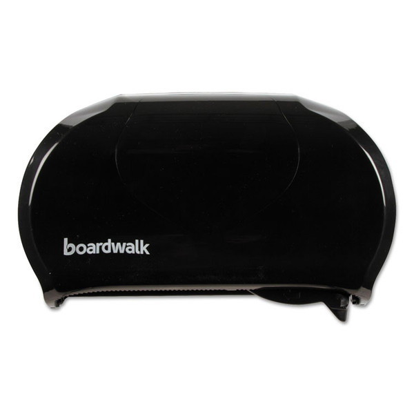 Standard Twin Toilet Tissue Dispenser, 13 x 6.75 x 8.75, Black [SKU: BWK1502]