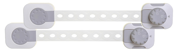 Dreambaby L1442 Multi-Purpose Latch, Plastic, Gray/White [SKU: ORG8739229]