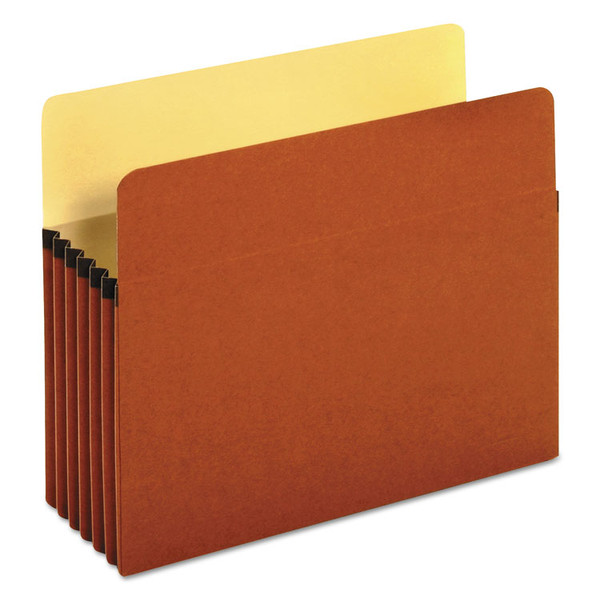 Redrope Expanding File Pockets, 5.25" Expansion, Letter Size, Redrope, 10/Box [SKU: UNV15262]