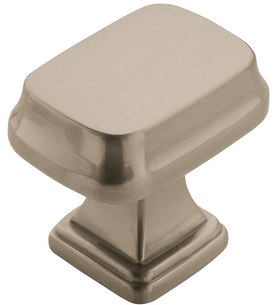 Amerock Revitalize Series BP55340G10 Cabinet Knob, 1-3/16 in Projection, Zinc, Satin Nickel [SKU: ORG7741606]