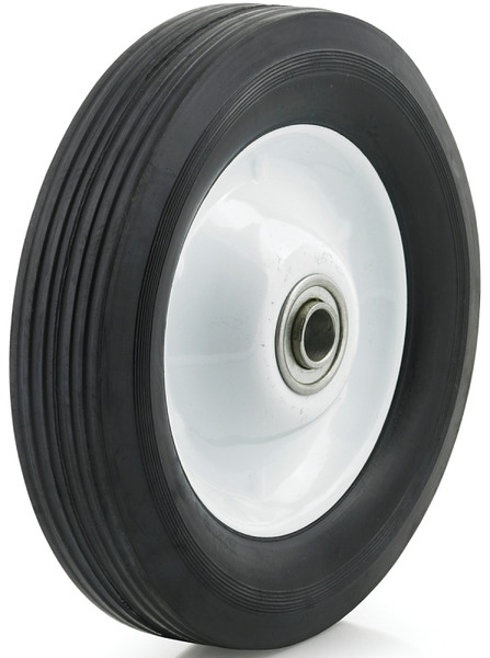 DH CASTERS W-MH08134B4W Hub Wheel, Medium-Duty, Rubber [SKU: ORG5147764]