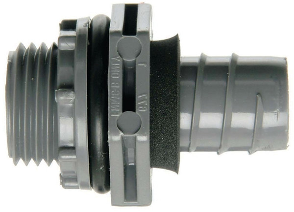 Carlon LN43EA-CTN Conduit Connector, 3/4 in NPT, 1.79 in L, PVC [SKU: ORG6881163]