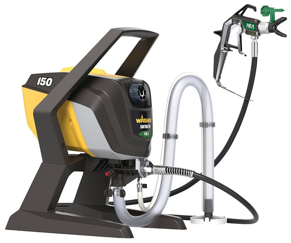 Wagner Control Pro 150 Series 0580000 Airless Paint Sprayer, 0.55 hp, 75 ft L Hose, 0.29 gpm, 1500 psi [SKU: ORG7185119]