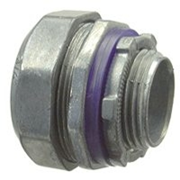 Halex 91625 Conduit Connector, 1/2 in Compression, 1.29 in OD, Zinc [SKU: ORG6775381]