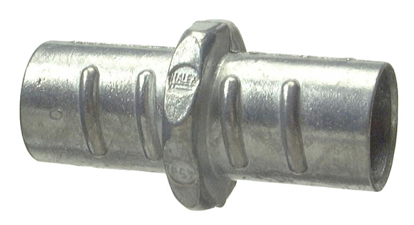 Halex 04507B Conduit Coupling, 3/4 in Screw, 1.12 in OD, Zinc-Plated [SKU: ORG7013907]