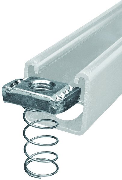 SuperStrut 100 ZA1001/2EG-10 Spring Nut, Steel, Galvanized [SKU: ORG0239954]