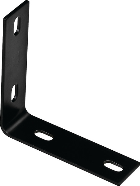 National Hardware 1151BC Series N351-464 Corner Brace, 5.1 in L, 1-1/2 in W, 5.1 in H, Steel, Powder-Coated [SKU: ORG0103804]