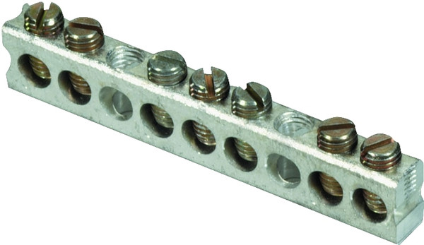 Square D PK9GTACP Ground Bar Kit, 9 -Terminal, Aluminum [SKU: ORG6927131]