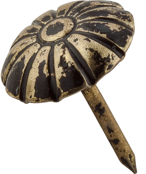 National Hardware V7729 Series N279-109 Upholstery Nail, Steel, Oxford, Daisy Head [SKU: ORG7454846]