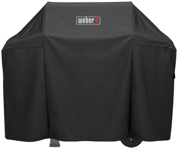Weber 7139 Premium Grill Cover, 51 in W, 17.7 in D, 42 in H, Polyester, Black [SKU: ORG2198448]