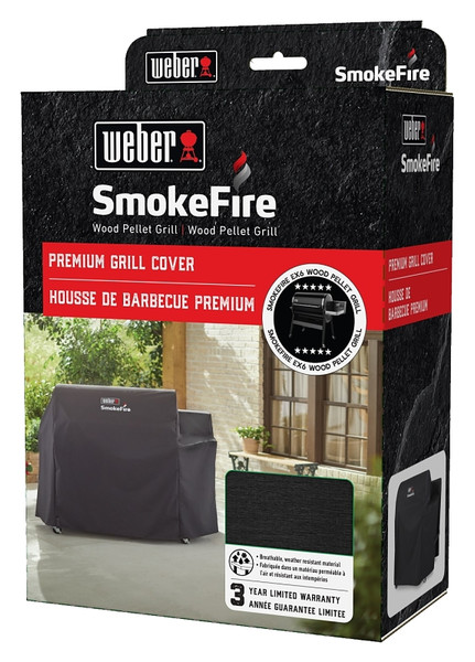 Weber 7191 Grill Cover, 31 in W, 56 in D, 47 in H, Polyester [SKU: ORG7676158]