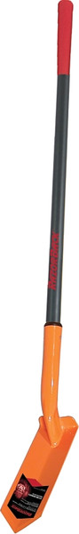 RAZOR-BACK 47034 Trenching Shovel, 4 in W Blade, Steel Blade, Fiberglass Handle, Extra Long Handle, 43 in L Handle [SKU: ORG1704857]
