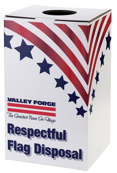 Valley Forge BOXREC Flag Disposal Box, Plastic [SKU: ORG7561442]
