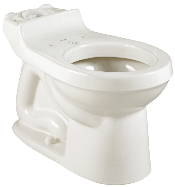 American Standard Champion Series 3395A001.020 Toilet Bowl, Elongated, 1.6 gpf Flush, 12 in Rough-In, Vitreous China [SKU: ORG8509671]