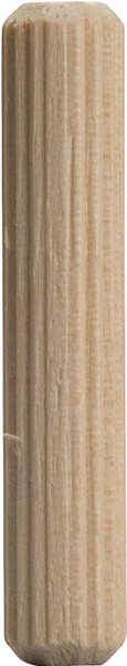 Waddell 876F DP-10 Dowel Pin, 3/8 in Dia, 2 in L, Hardwood [SKU: ORG3382215]