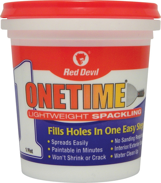 Red Devil 0548 Spackling Compound White, White, 1 pt Tub [SKU: ORG3824851]