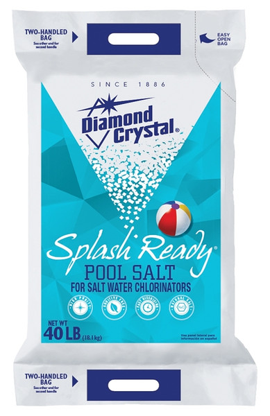 Cargill 100011437 Pool Salt, Crystalline, Halogen, 40 lb Bag [SKU: ORG5885090]
