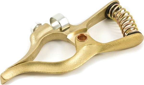 Forney 54405 Ground Clamp, 2 in Jaw Opening, #1 Wire, Brass, 500 A [SKU: ORG8914434]