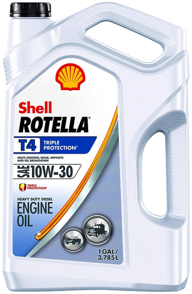 Shell Rotella T4 550045144 Engine Oil, 10W-30, 1 gal Jug [SKU: ORG9224080]