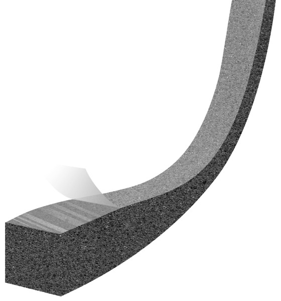 Frost King COLORmaxx Series EF41 Weather Seal, 1 in W, 13 ft L, 1 in Thick, Foam Silicone, Black [SKU: ORG1249366]