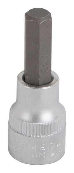 Vulcan 3506007521 Hex Bit Socket, Chrome, 1-7/8 in OAL [SKU: ORG2530491]