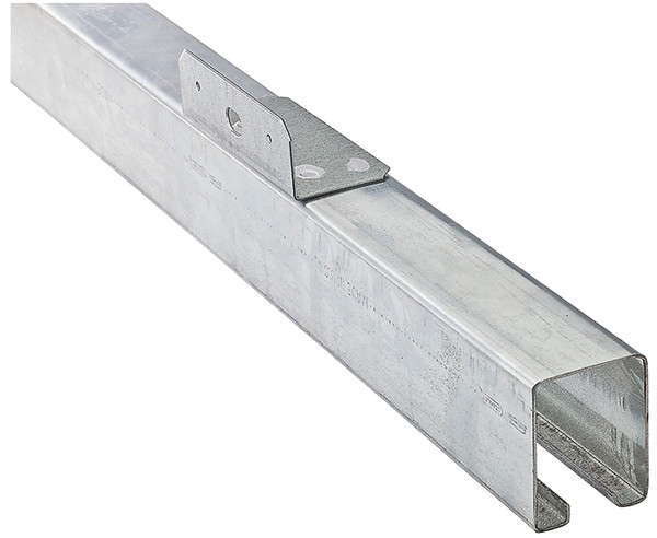 National Hardware N153-494 Face Mount Box Rail, Steel, Galvanized, 10 ft L [SKU: ORG7367790]