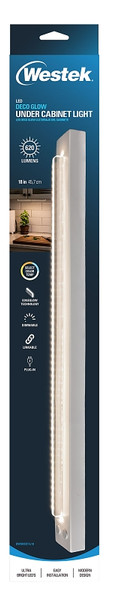 Westek DWSNCCT-L18 Deco-Glow Light, 120 V, 7 W, LED Lamp, 620 Lumens, 2700, 3000, 3500, 4000, 5000 K Color Temp [SKU: ORG7450497]