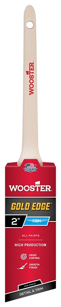 WOOSTER 5234-2 Paint Brush, 2 in W, 2-7/16 in L Bristle, Polyester Bristle, Sash Handle [SKU: ORG9533365]