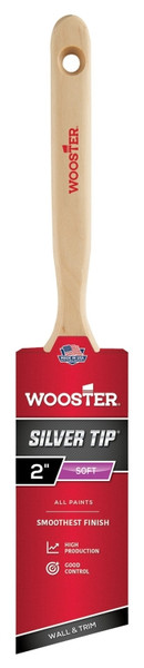 WOOSTER 5221-2 Paint Brush, 2 in W, 2-11/16 in L Bristle, Polyester Bristle, Sash Handle [SKU: ORG0695155]