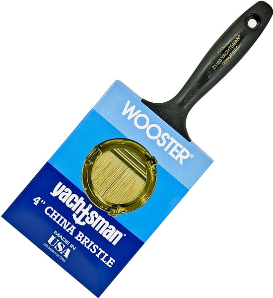 WOOSTER Z1120-4 Paint Brush, 4 in W, 3-3/16 in L Bristle, China Bristle, Varnish Handle [SKU: ORG6767198]