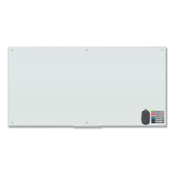 Magnetic Glass Dry Erase Board Value Pack, 72 x 36, White [SKU: UBR3973U0001]