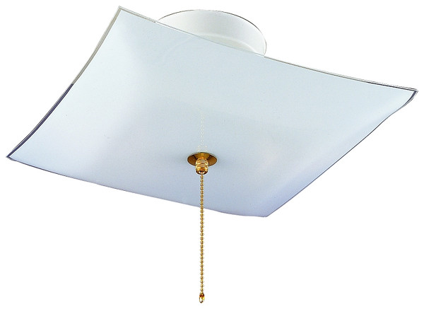 Boston Harbor F98WH02SW-1264H3L Two Light Ceiling Fixture With Pull Chain, 120 V, 60 W, 2-Lamp, A19 or CFL Lamp [SKU: ORG5573688]