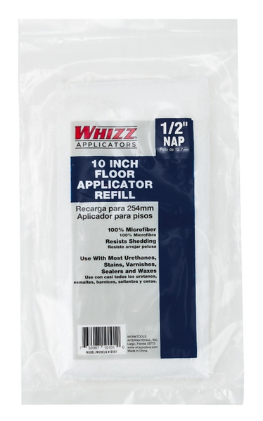 WHIZZ 10101 Floor Applicator Refill, Microfiber Pad [SKU: ORG7372394]
