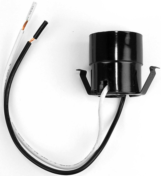 Jandorf 60539 Lamp Socket, 250 V, 660 W, Phenolic Housing Material, Black [SKU: ORG3397320]