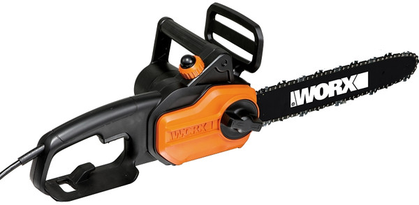 WORX WG305 Chainsaw, 8 A, 120 V, 28 in Cutting Capacity, 14 in L Bar/Chain, 3/8 in Bar/Chain Pitch [SKU: ORG0138487]