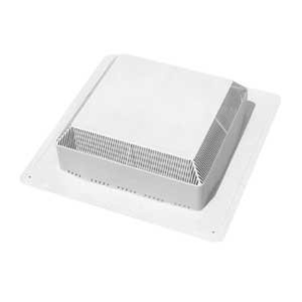 Duraflo 60PRO50G Roof Vent, 18-23/64 in OAW, 50 sq-in Net Free Ventilating Area, Polypropylene, Gray [SKU: ORG2129690]