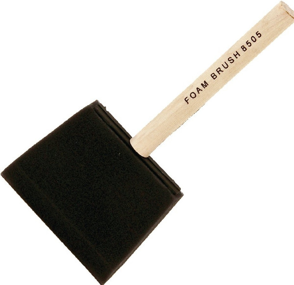 ProSource 850540 Paint Brush, 4 W in Brush, Foam Brush, Wood Handle [SKU: ORG2018869]