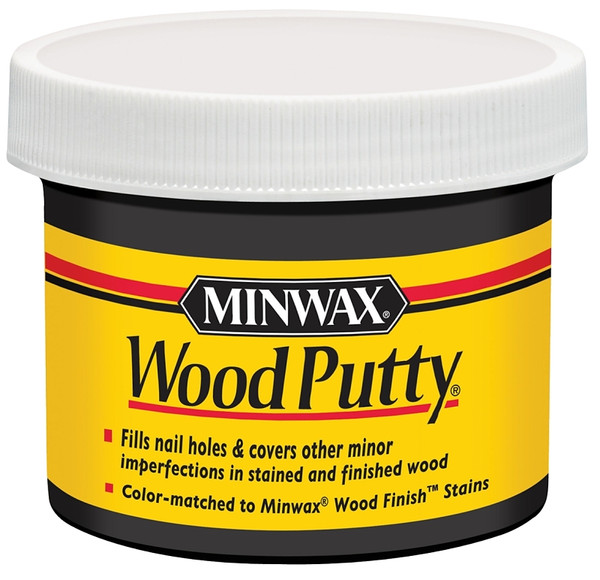 Minwax 13618000 Wood Putty, Liquid, Ebony, 3.75 oz Jar [SKU: ORG6147250]