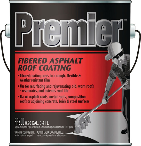 Henry PR200042 Roof Coating, Black, 3.41 L Can, Liquid [SKU: ORG9433442]