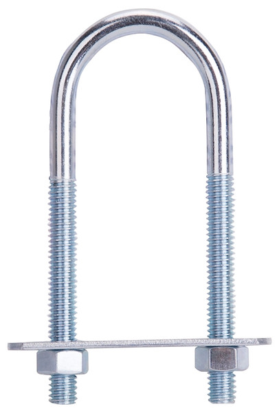 ProSource LR363 U-Bolt, 5/16 in Thread, 2-3/8 in L Thread, Steel, Zinc [SKU: ORG0535997]