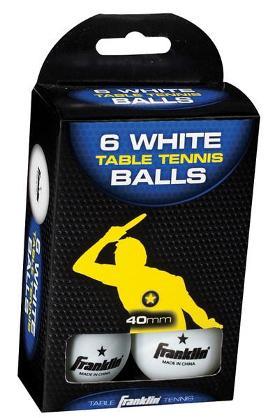 Franklin Sports 57113 Table Tennis Ball, White [SKU: ORG0050229]