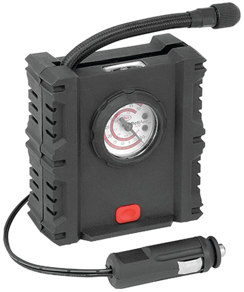 GENUINE VICTOR 500 22-1-30500-8 Tire Inflator, 12 V, 1 to 50 psi Pressure, Dial Gauge, ABS, Black/Red [SKU: ORG1285162]