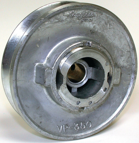 Dial 6145 Motor Pulley, 1/2 in Dia Bore, 3-1/2 in OD, Zinc [SKU: ORG1116060]