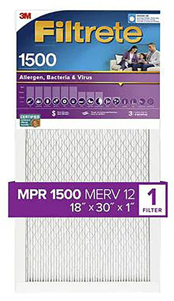 FILTER AIR 1500MPR 18X30X1IN [SKU: ORG8476202]