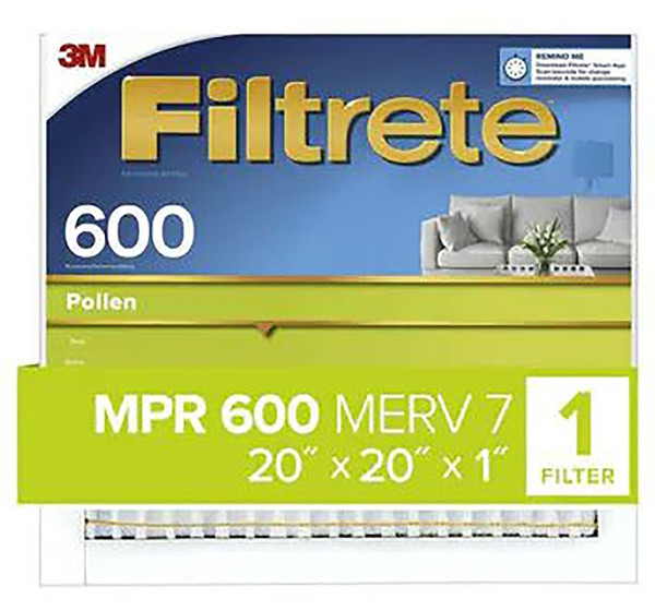 FILTER AIR POLLEN 20X20X1IN [SKU: ORG8824641]