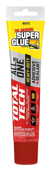 ADHESIVE CNSTR WH SQZ TB 4.2OZ [SKU: ORG7561111]